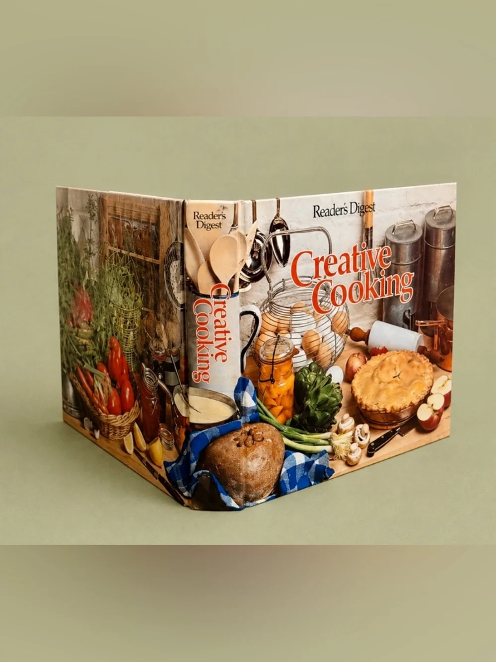 Vintage Reader’s Digest Creative Cooking Hardcover Cookbook 1978